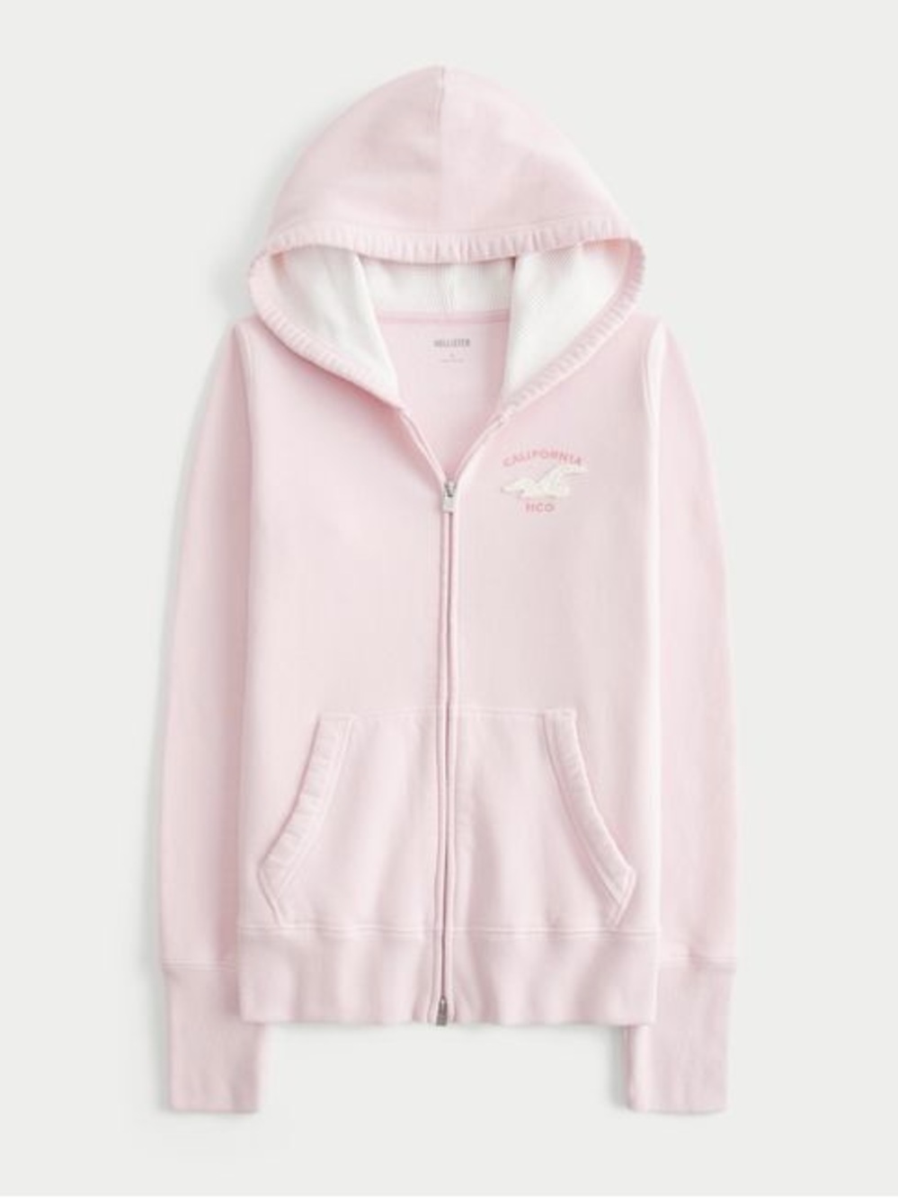 Pink Hollister zipup